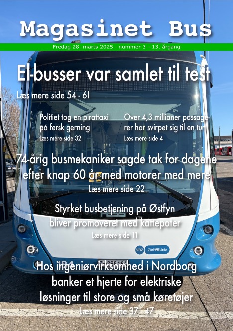 Magasinet Bus 3 - 2025 er udkommet